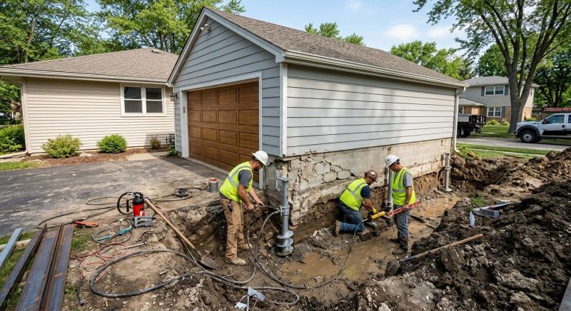 Basement Foundation Repair in Bethlehem, CT
