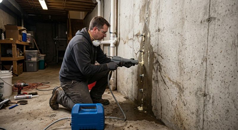 Basement Foundation Repair in Litchfield, CT