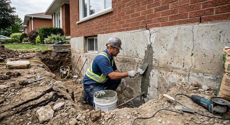 Basement Foundation Repair in New Britain, CT