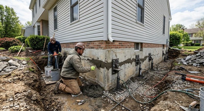 Basement Foundation Repair in Weatogue, CT