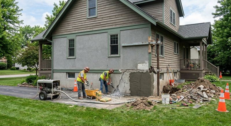 Building Foundation Repair in Higganum, CT