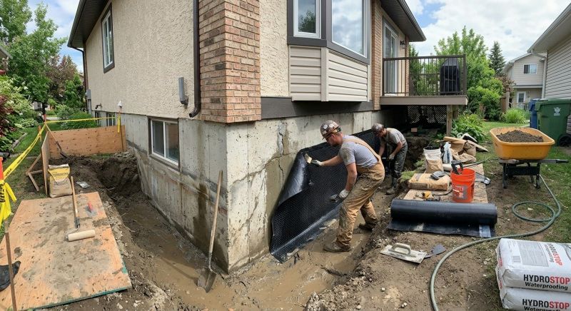 Building Foundation Repair in North Branford, CT