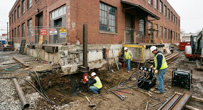 Building Foundation Repair in Orange, CT