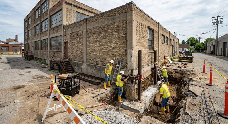 Commercial Foundation Repair in Southington, CT