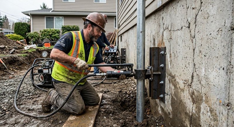 Concrete Foundation Leveling in Litchfield County, CT