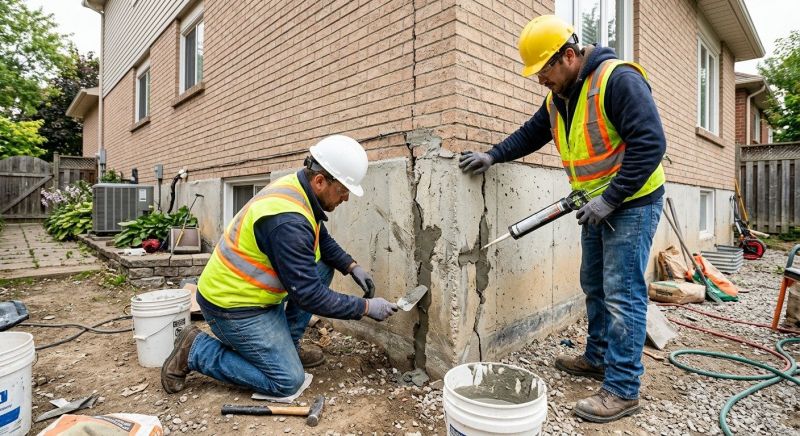 Concrete Foundation Repair in Bristol, CT
