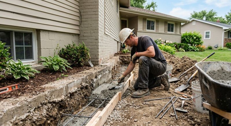 Concrete Foundation Repair in North Branford, CT