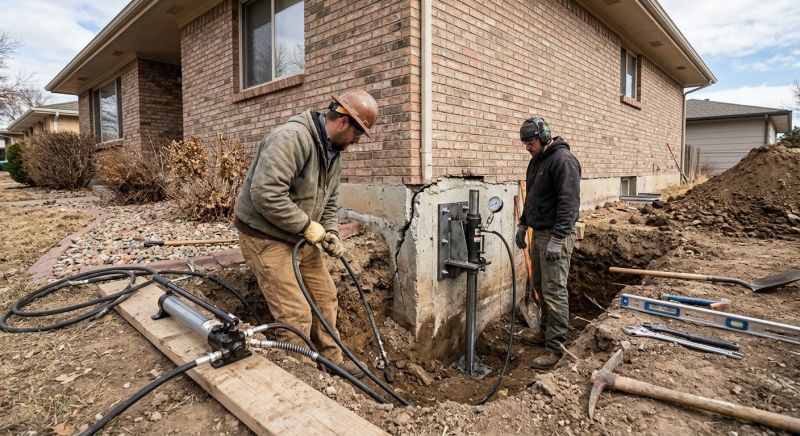 Concrete Foundation Repair in Northfield, CT
