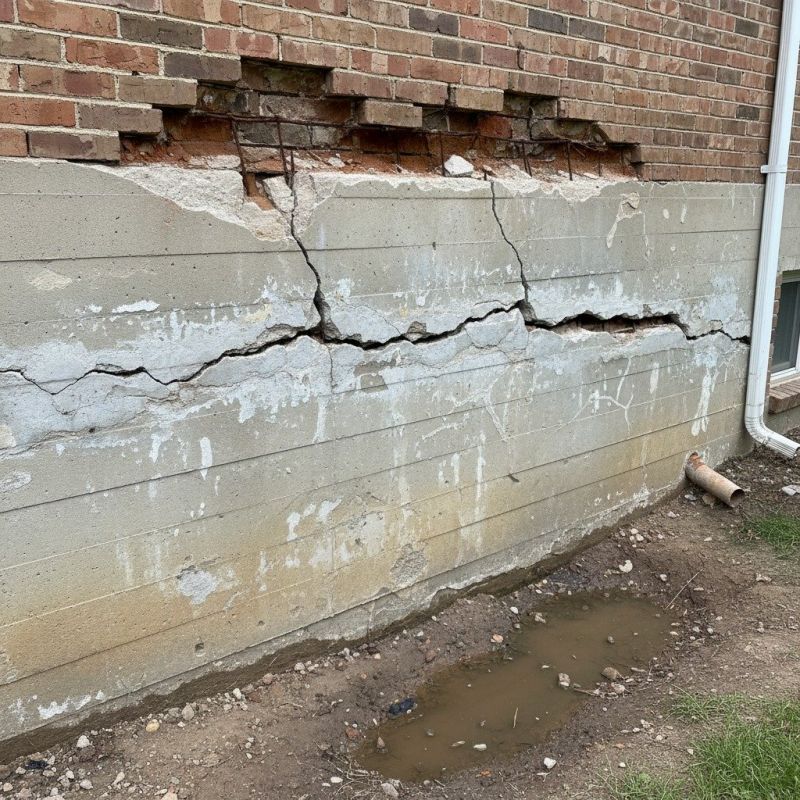 Cracked Foundation Repair in Goshen, CT