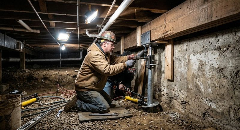 Crawlspace Foundation Repair in North Canton, CT