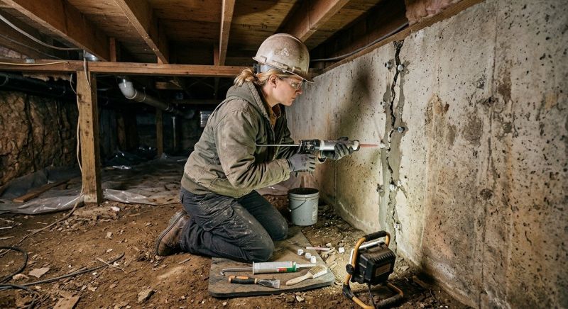 Crawlspace Repair in Southington, CT
