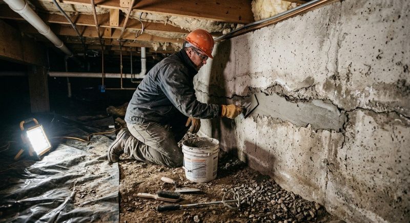 Deep Foundation Repair in Southington, CT