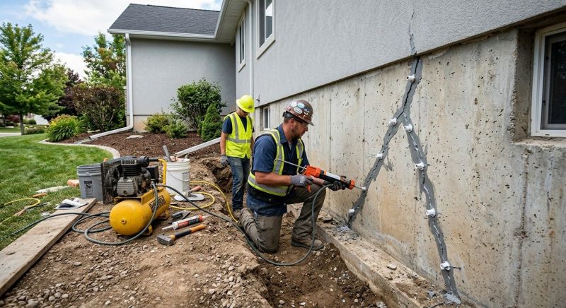 Foundation Damage Repair in Ansonia, CT
