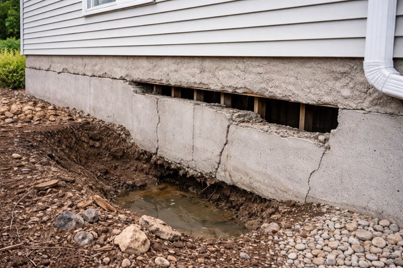 Foundation Damage Repair in Litchfield, CT