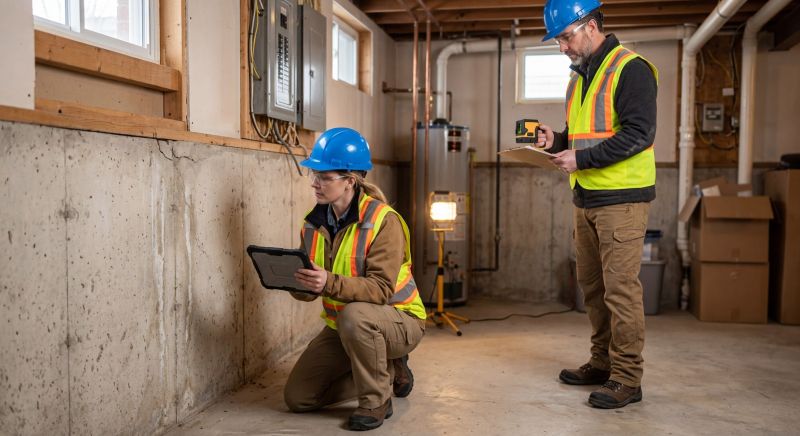 Foundation Inspection in Southington, CT