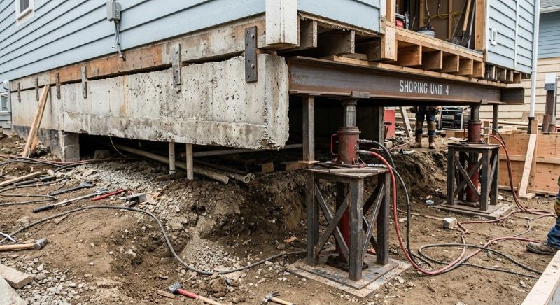 Foundation Jacking in Hartford, CT