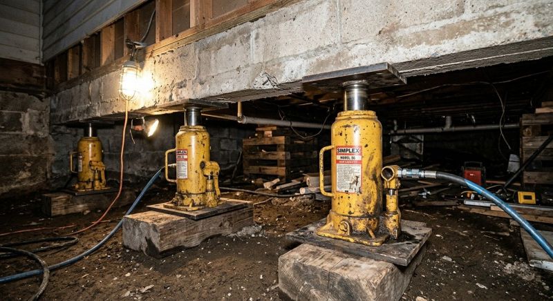 Foundation Jacking in Litchfield County, CT