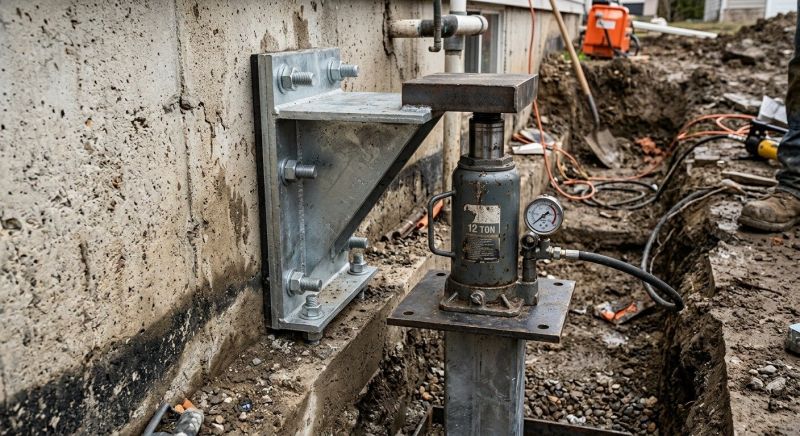 Foundation Jacking in Meriden, CT