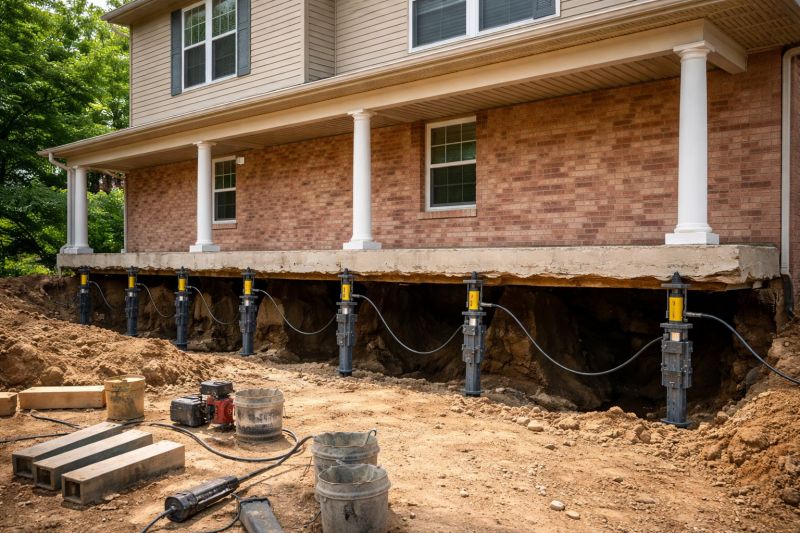 Foundation Jacking in Orange, CT