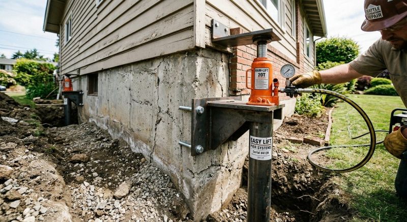 Foundation Lifting in Bethany, CT