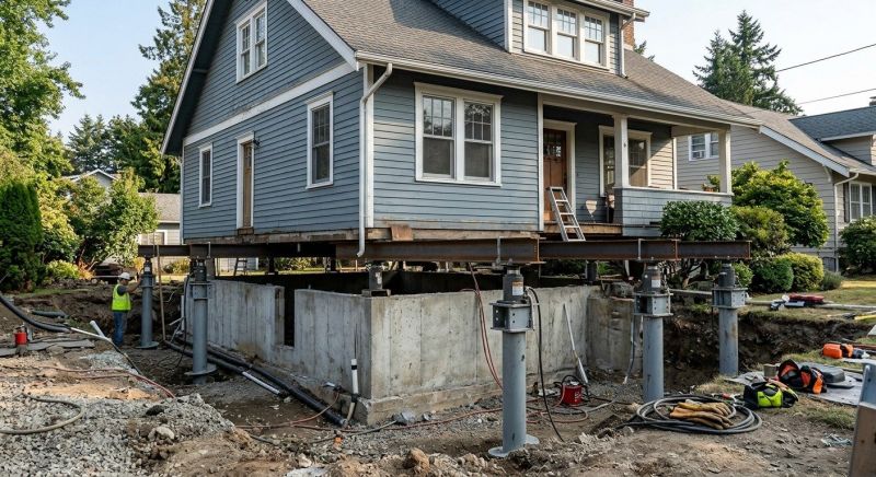 Foundation Raising in Goshen, CT