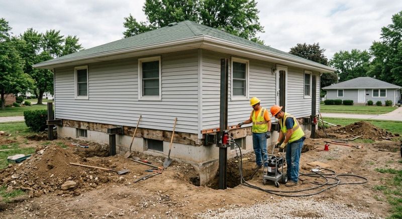 Foundation Raising in Northfield, CT