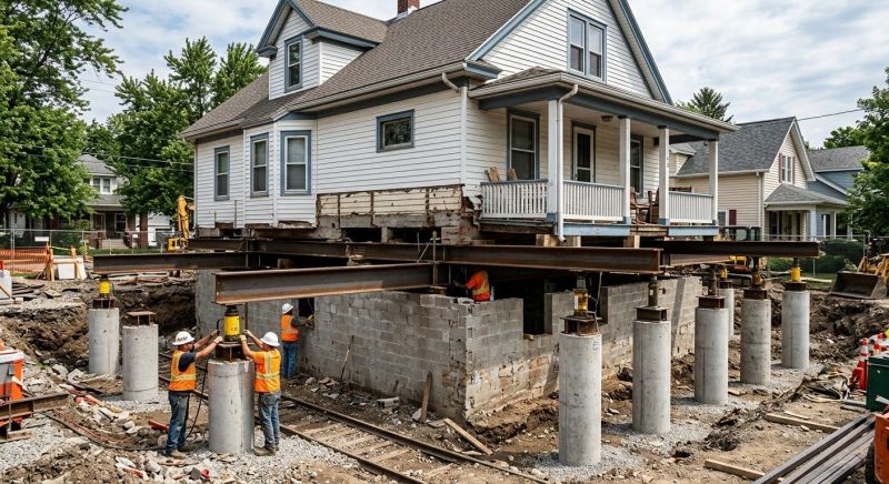 Foundation Raising in Plainville, CT