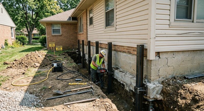 Foundation Renovation in Southington, CT