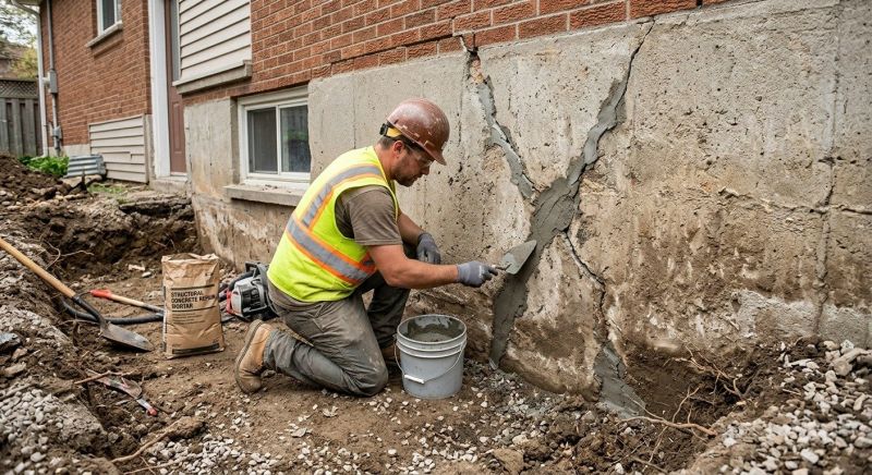Foundation Repair in Bethlehem, CT