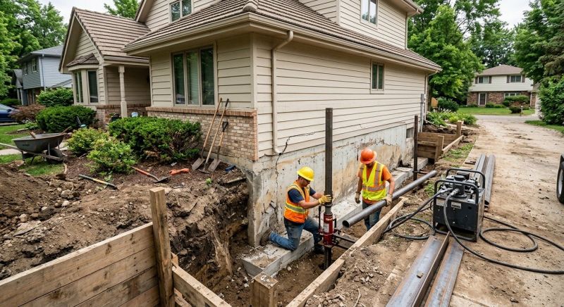 Foundation Repair in Madison, CT