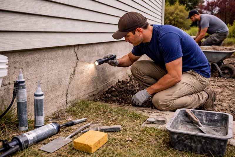 Foundation Repair in Orange, CT