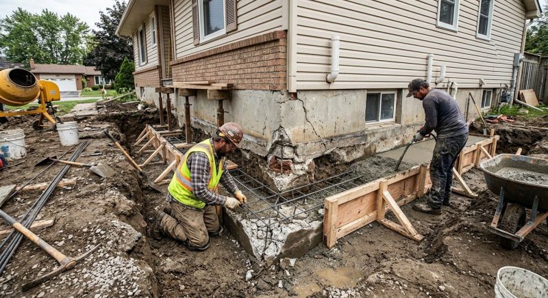 Foundation Repair in Windsor, CT