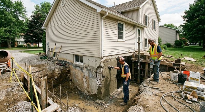Foundation Restoration in Southington, CT