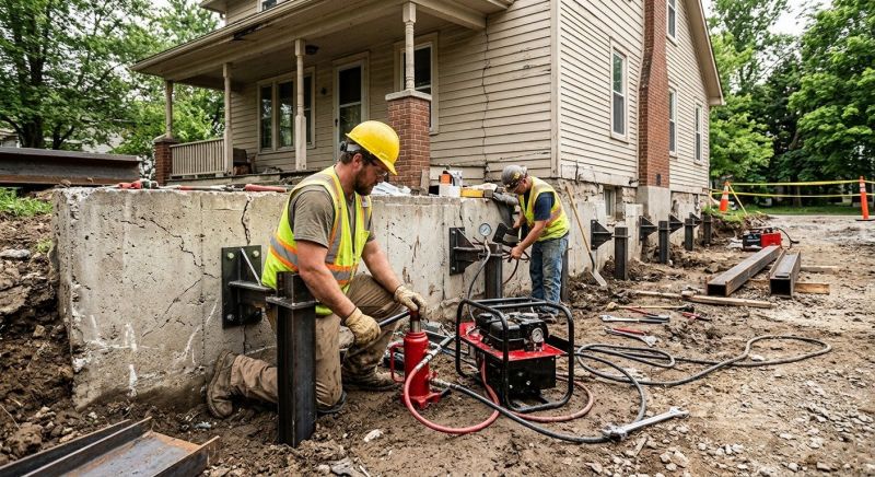Foundation Stabilizing in Ansonia, CT
