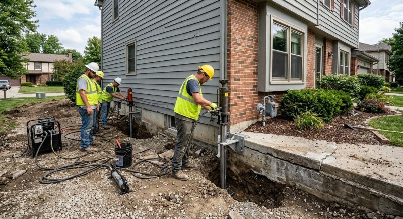 Foundation Stabilizing in Bethany, CT