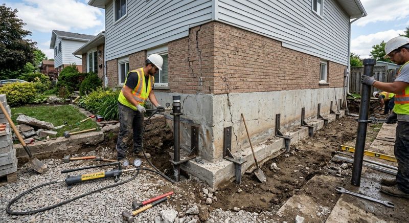 Foundation Stabilizing in Goshen, CT