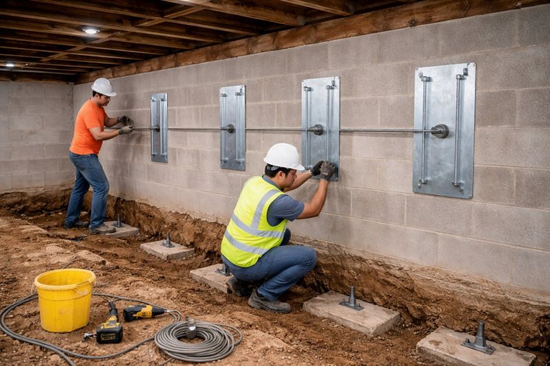 Foundation Stabilizing in New Britain, CT