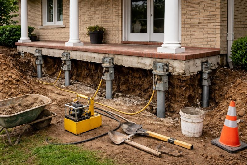 Foundation Stabilizing in New Britain, CT