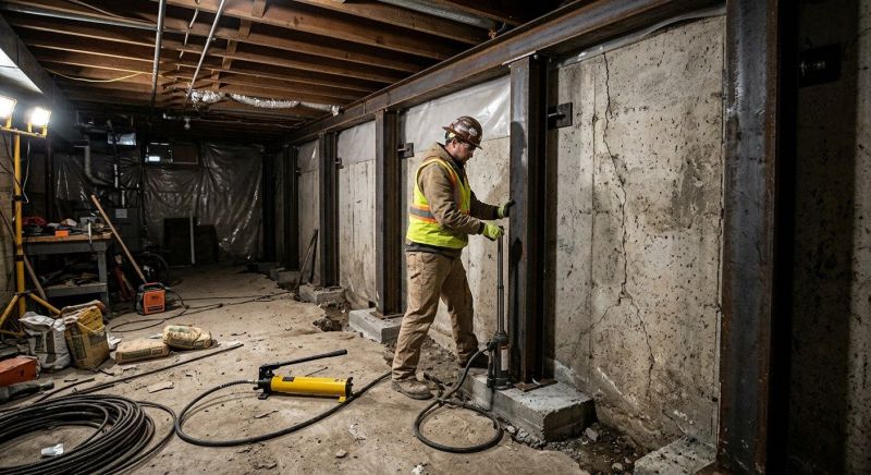 Foundation Stabilizing in New Britain, CT