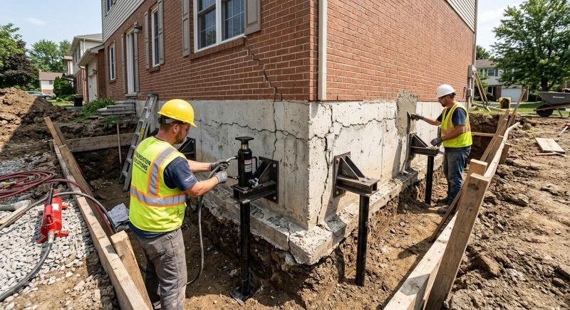 Foundation Structural Repair in Derby, CT