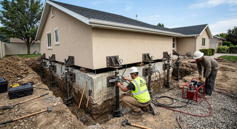 Home Foundation Leveling in Harwinton, CT