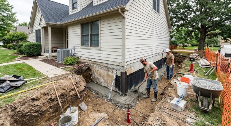 Home Foundation Repair in Wethersfield, CT