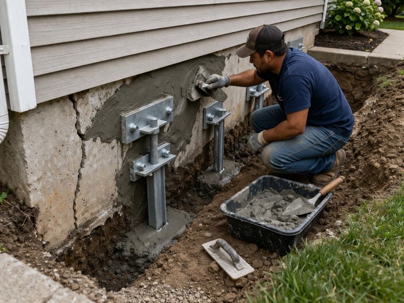 House Foundation Repair in Litchfield County, CT