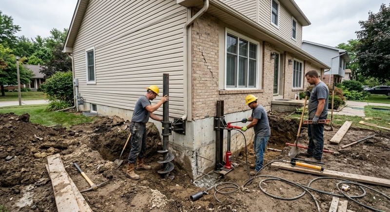House Foundation Repair in Plymouth, CT