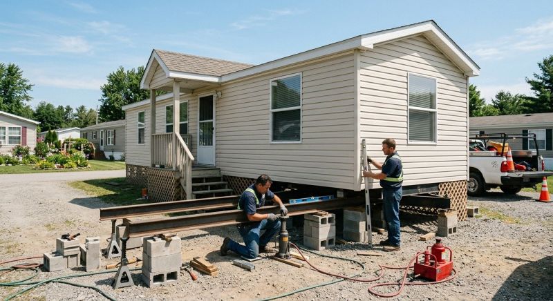 House Leveling in Derby, CT