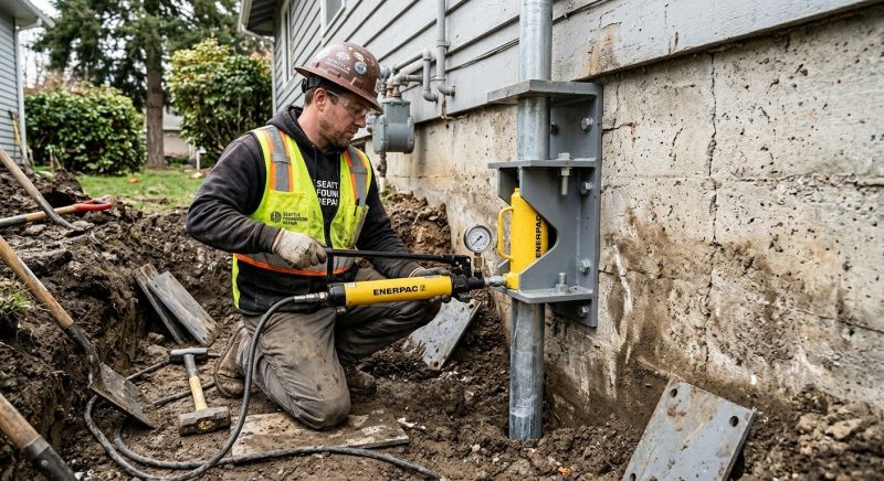 Settling Foundation Service in Goshen, CT