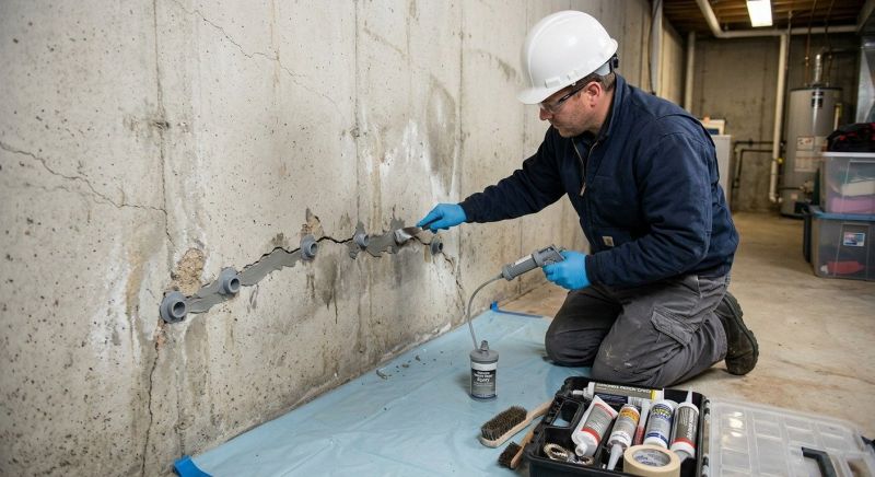 Structural Crack Repair in Southington, CT