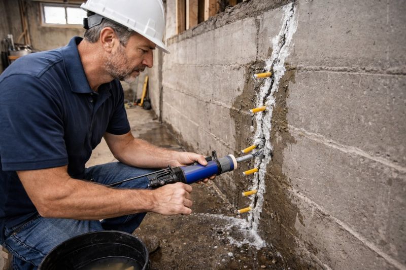 Structural Crack Repair in Southington, CT