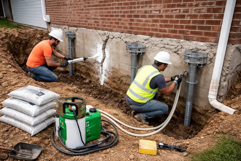 Structural Foundation Repair in Bethlehem, CT