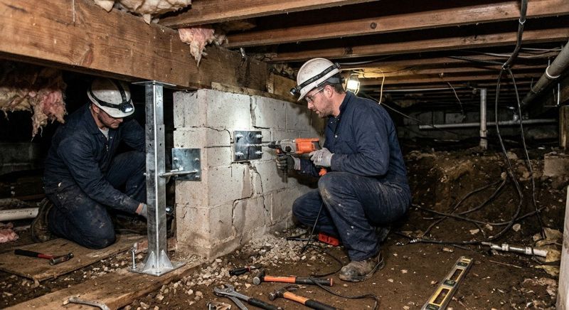Structural Foundation Repair in Durham, CT